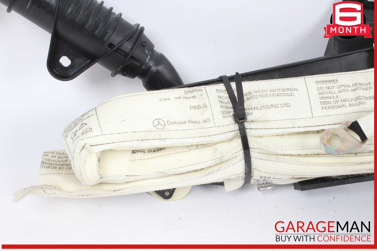 00-06 Mercedes W215 CL55 AMG CL500 Right Side Roof Curtain Airbag Air Bag OEM