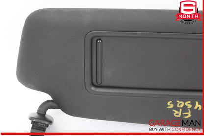 14-17 Audi SQ5 Front Right Passenger Side Sun Visor Sunvisor Black 8K0857552 OEM