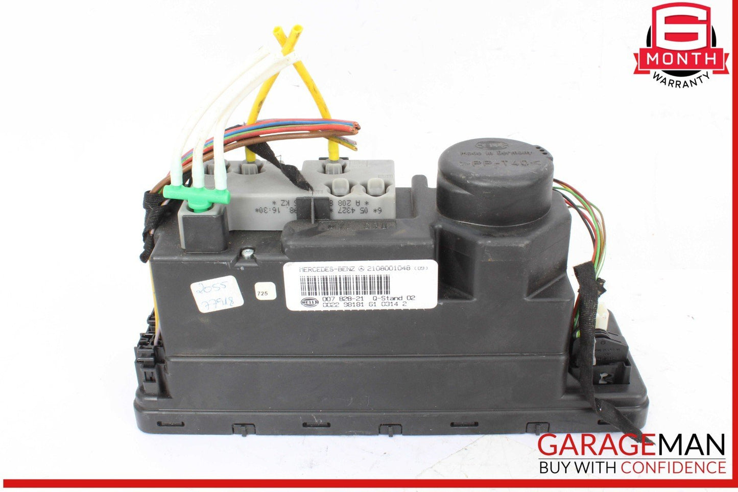 94-00 Mercedes W208 CLK430 C280 Central Door Lock Vacuum Pump 2108001048 OEM
