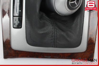 08-11 Mercedes W204 C300 4MATIC Gear Shift Shifter Selector Indicator Boot Knob