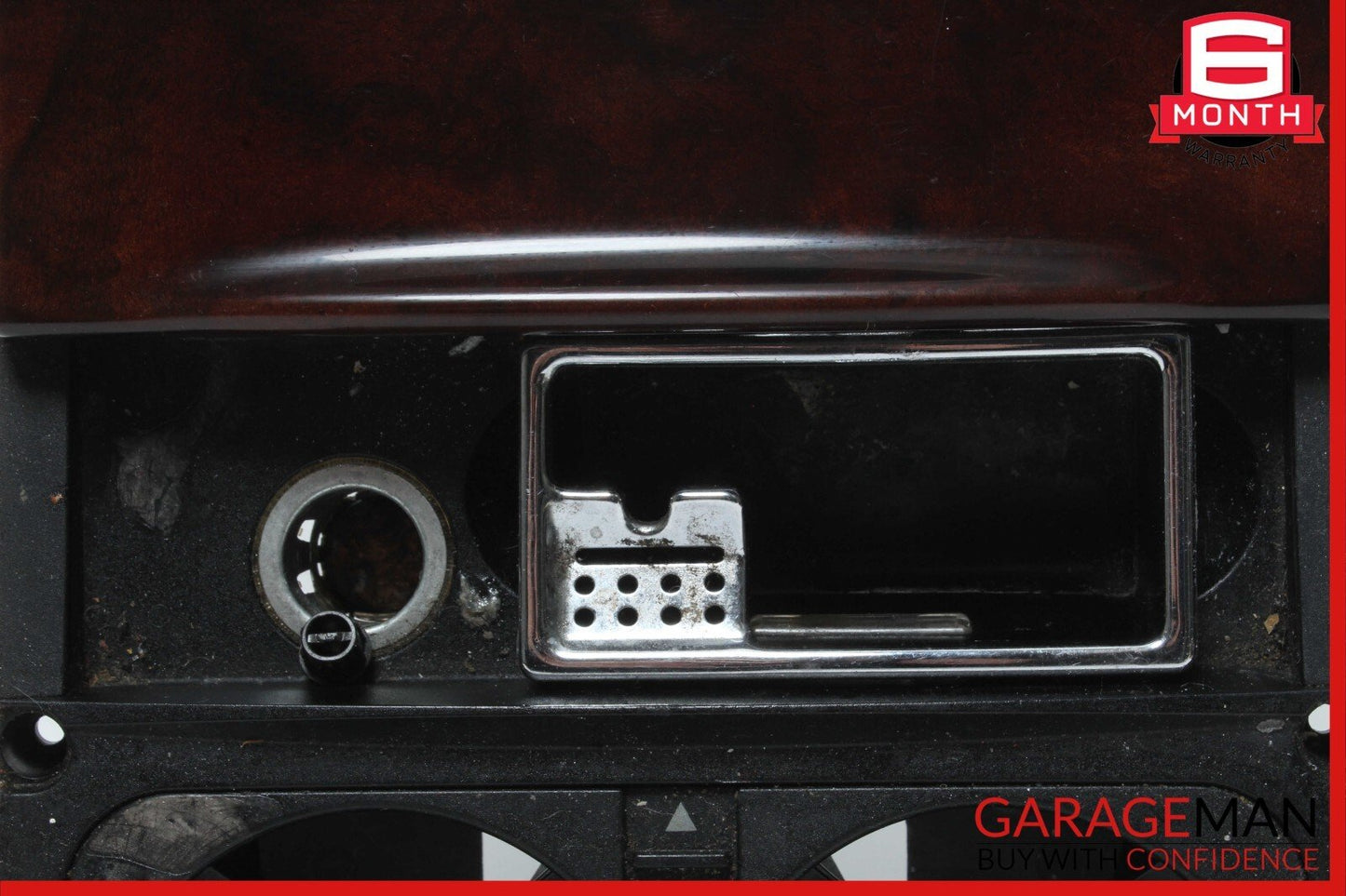 10-13 Mercedes W221 S600 S400 S550 Ash Tray Ashtray Lighter Cup Holder Trim Wood