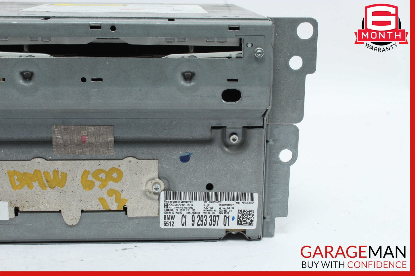 13-19 BMW 650i F06 Radio Audio CD Player Receiver OEM