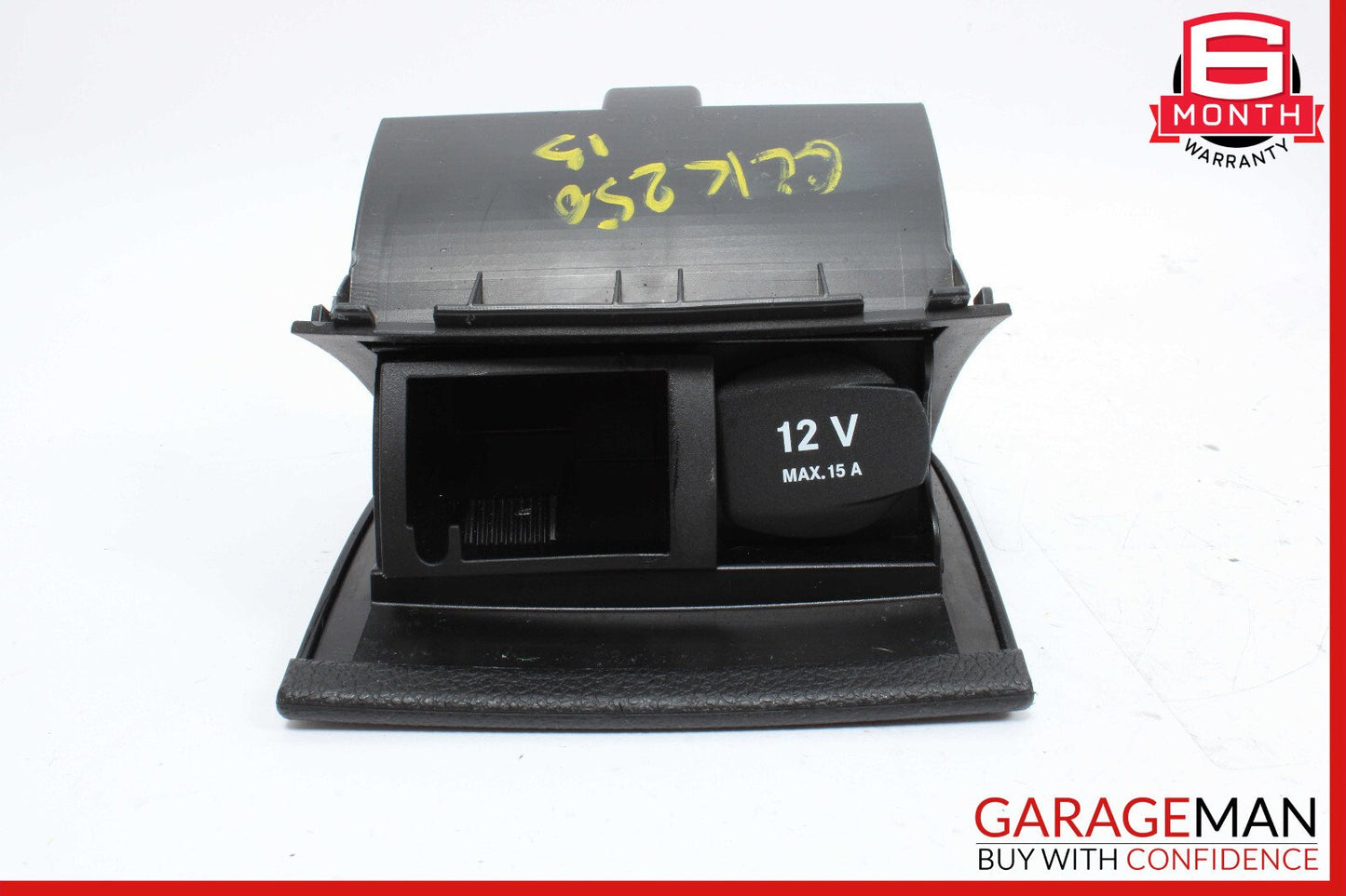 08-17 Mercedes X204 GLK250 E350 Center Console Ashtray Ash Tray Rear Black OEM