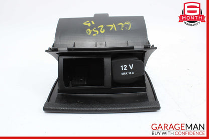 08-17 Mercedes X204 GLK250 E350 Center Console Ashtray Ash Tray Rear Black OEM