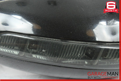 06-08 Mercedes W219 CLS500 Front Left Driver Side Door Mirror Rear View Black