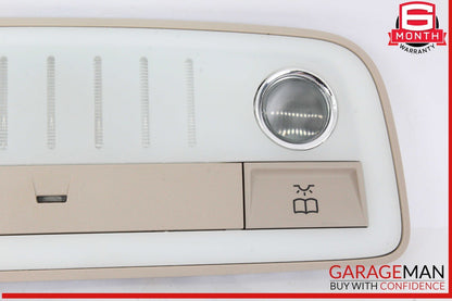 10-18 Mercedes W212 E350 Rear Overhead Dome Light Beige 2128205001 OEM