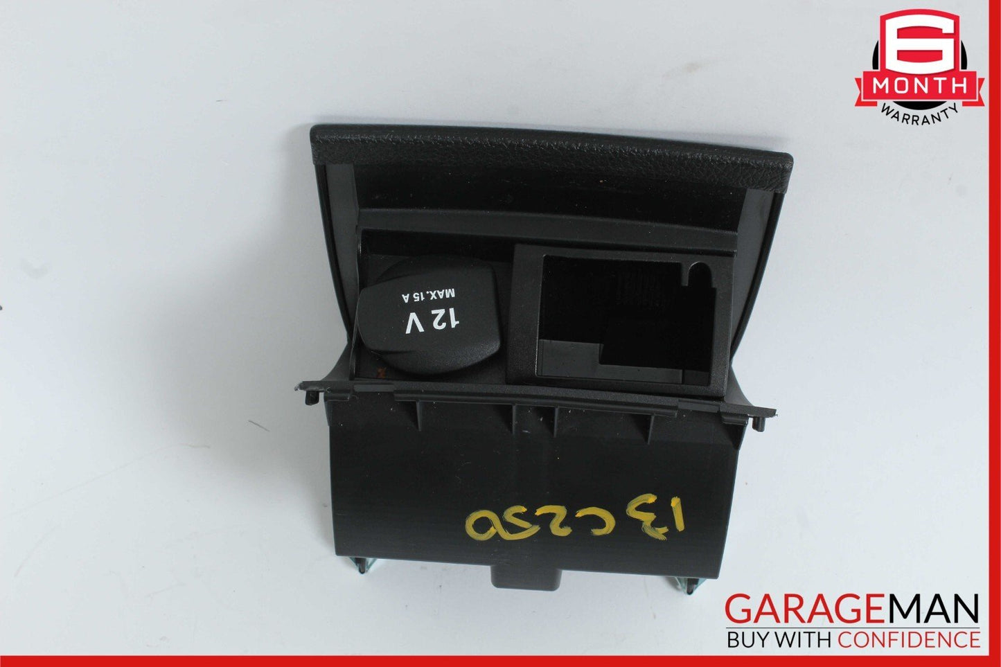 08-17 Mercedes W204 C250 C350 Center Console Ashtray Ash Tray Rear Black OEM