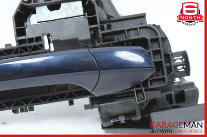 08-14 Mercedes W204 C300 C250 Front Right Side Exterior Door Handle Blue OEM