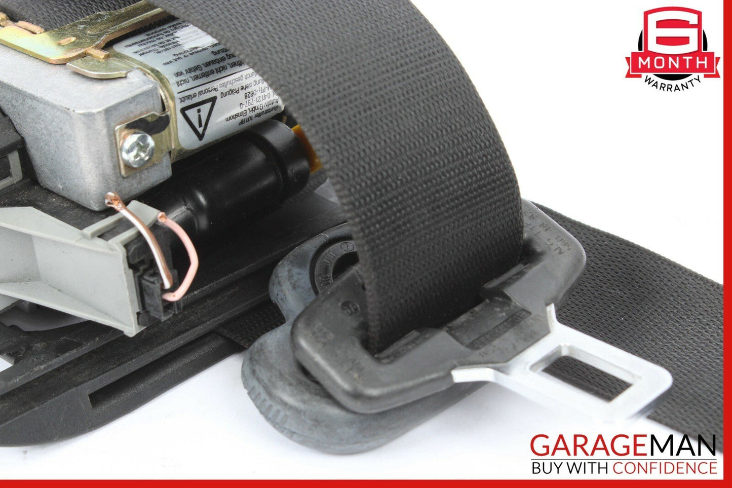 97-03 Mercedes W208 CLK430 Front Right Seatbelt Seat Belt Retractor Black OEM