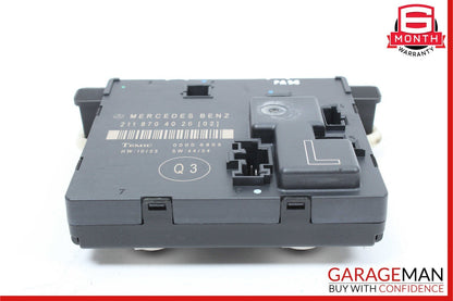 03-09 Mercedes W211 E350 E500 E63 AMG Rear Left Side Door Control Module Unit