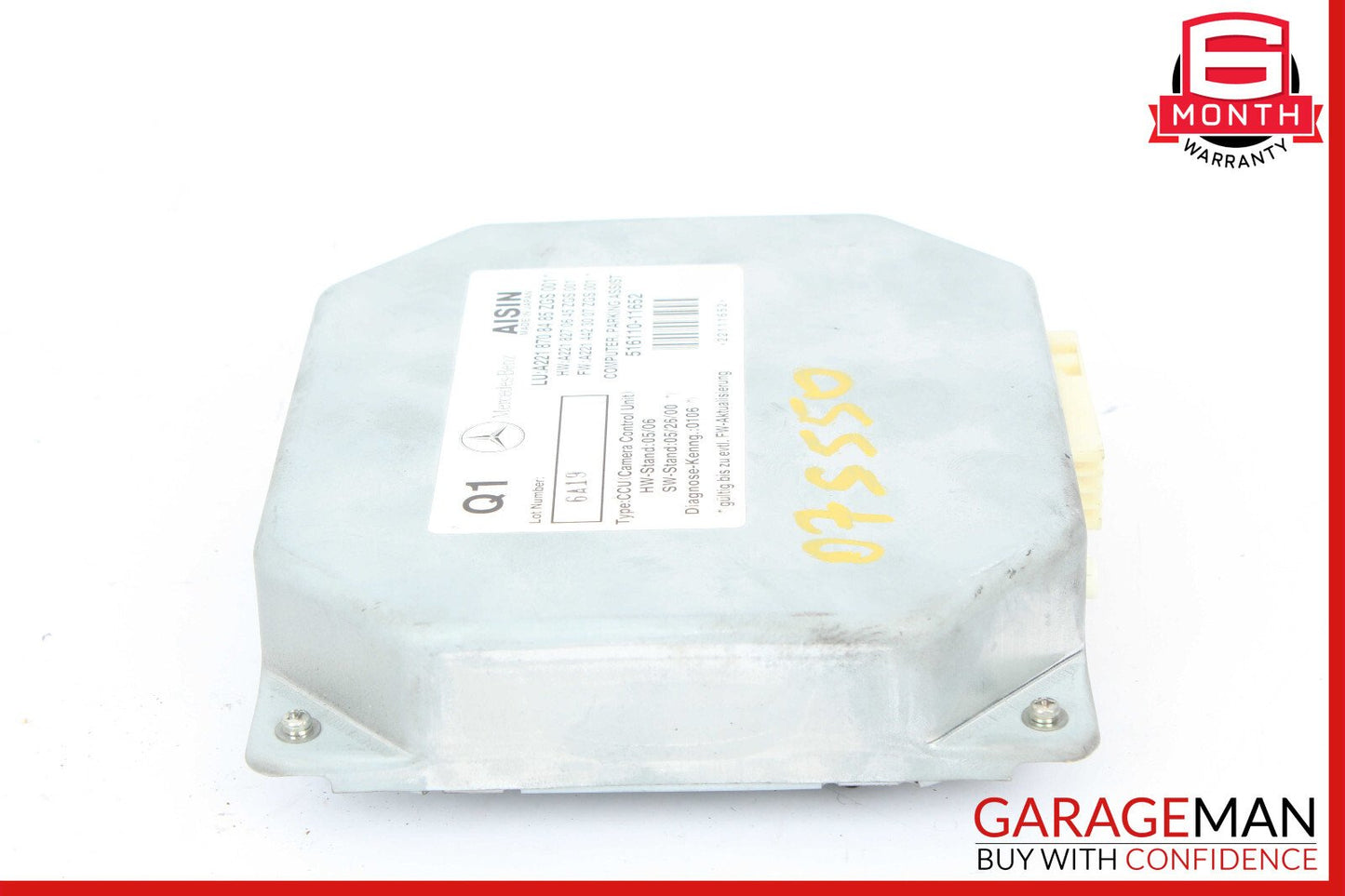 07-13 Mercedes W221 S550 CL550 Rear View Backup Camera Control Module Unit OEM
