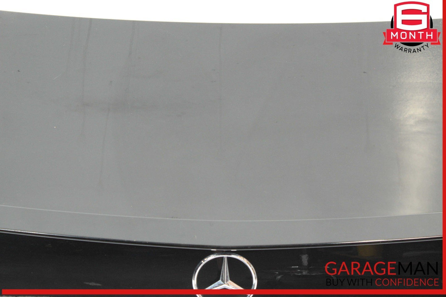 10-16 Mercedes W212 E350 E400 Sedan Rear Trunk Lid Deck Shell Panel Black OEM