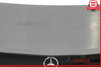 10-16 Mercedes W212 E350 E400 Sedan Rear Trunk Lid Deck Shell Panel Black OEM