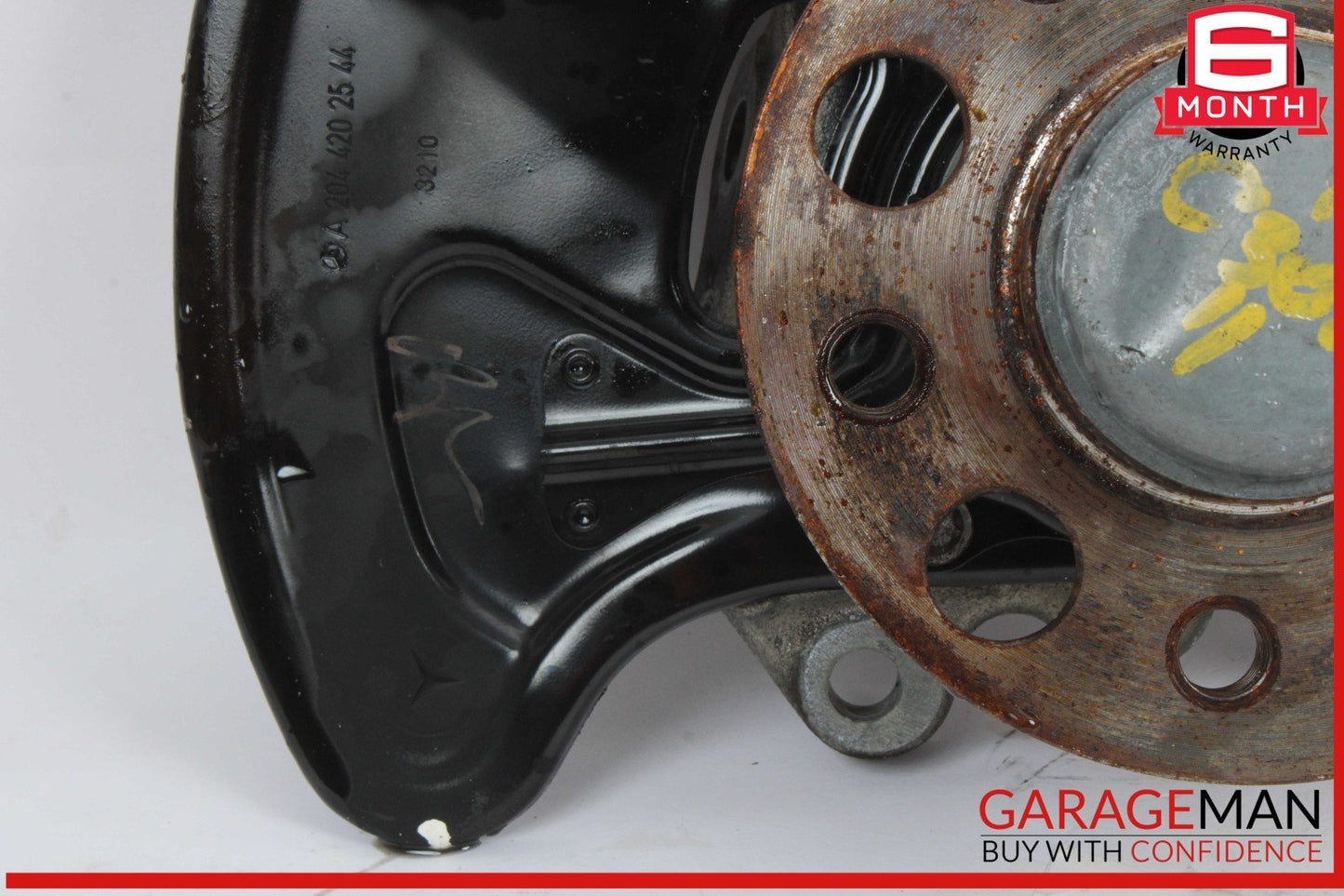 08-20 Mercedes W204 C300 Front Left Side Spindle Knuckle Wheel Hub Bearing OEM
