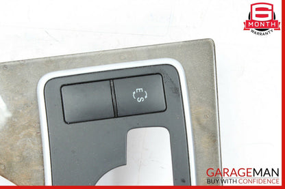10-13 Mercedes W212 E350 E400 E550 Center Console Switch Trim Bezel Wood OEM