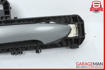 10-13 Mercedes W212 E550 Rear Left Driver Side Exterior Door Handle Silver OEM