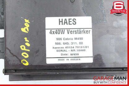 97-00 Porsche Boxster 986 HAES Radio Stereo Audio Amplifier Amp 98664531100 OEM
