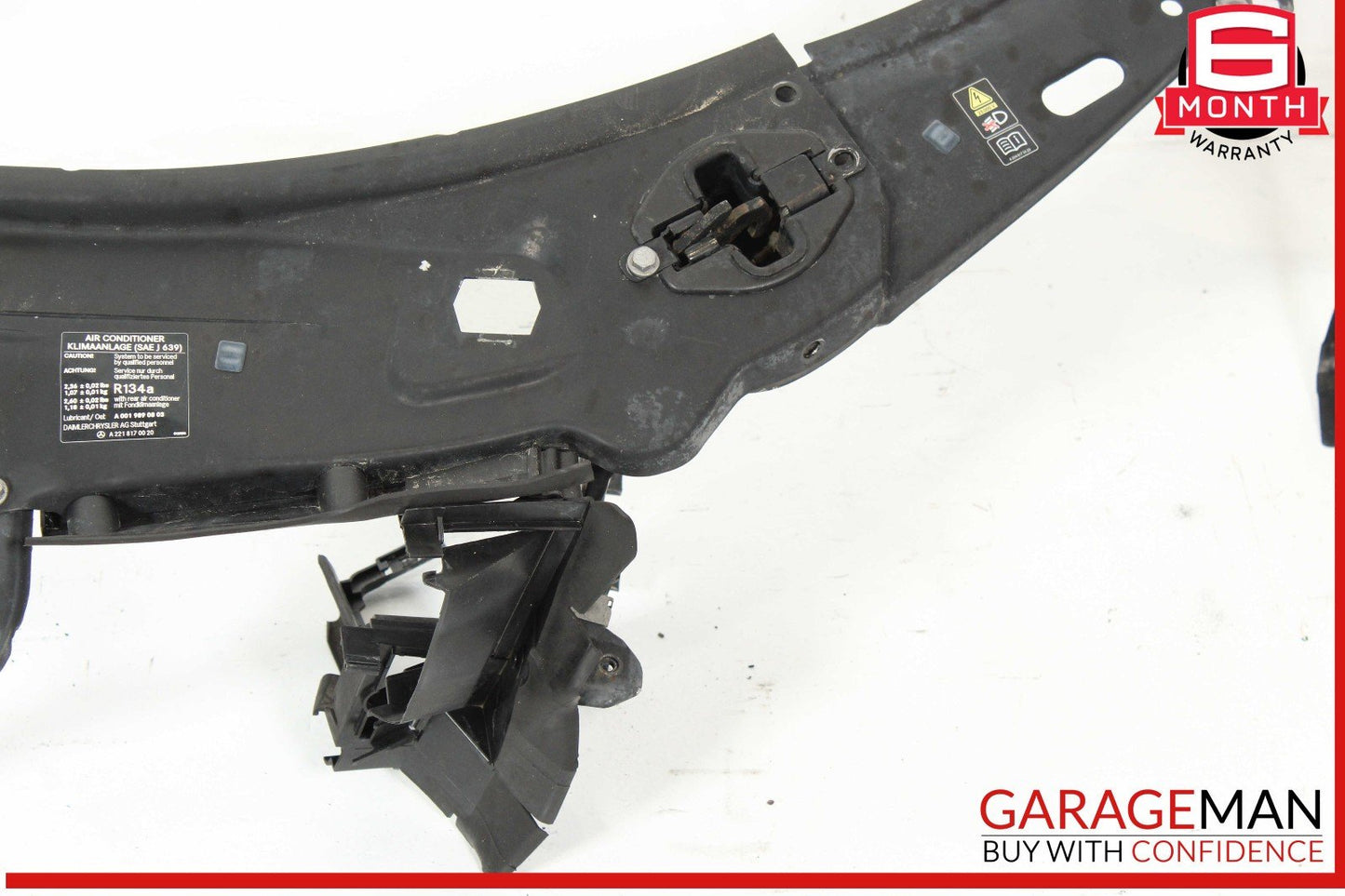 07-09 Mercedes W221 S550 Upper Radiator Core Support Headlight Bracket OEM