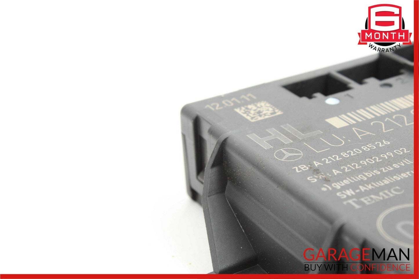 10-16 Mercedes W212 E350 Rear Left Driver Side Door Control Module 2129003906