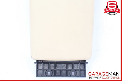 97-04 Mercedes R170 SLK230 Center Console Arm Rest Storage Cover Lid Beige OEM