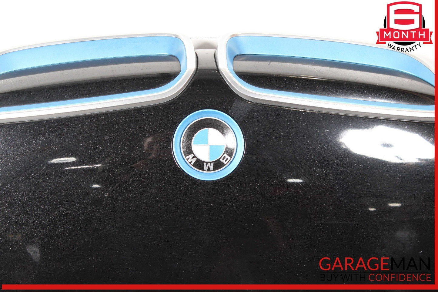 14-17 BMW i3 I01 Front Hood Bonnet Cover Panel Black OEM