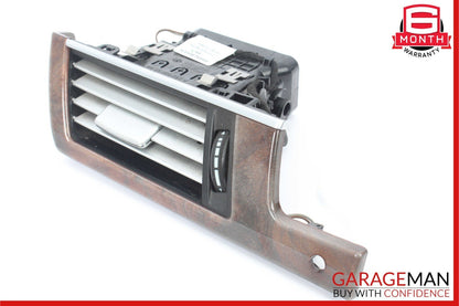 10-14 Mercedes W212 E350 E400 Dashboard Dash AC A/C Air Vent LeftÂ Trim Wood OEM