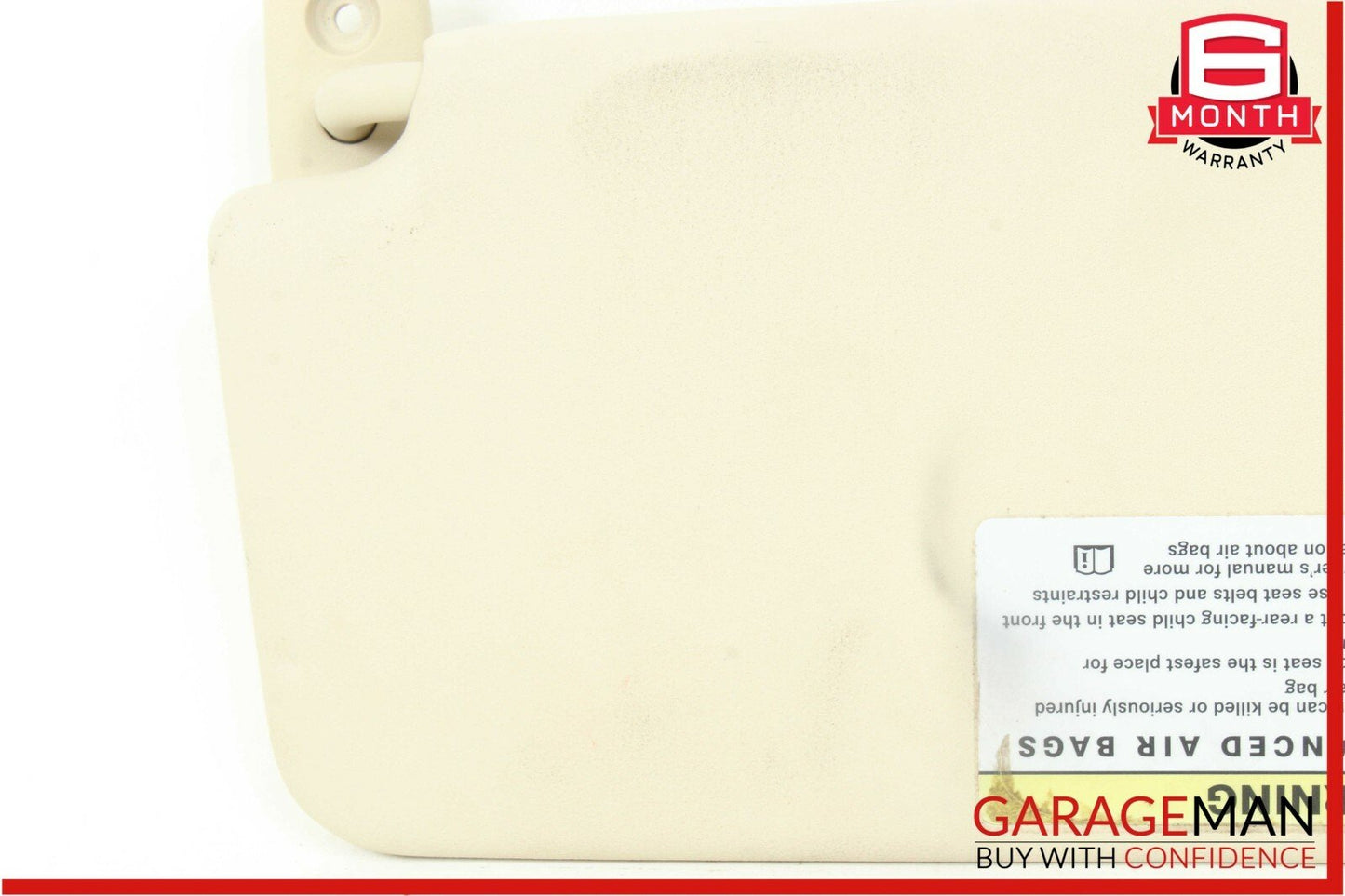 02-09 Mercedes W209 CLK350 C230 Front Right Side Sunvisor Sun Visor Shade Beige