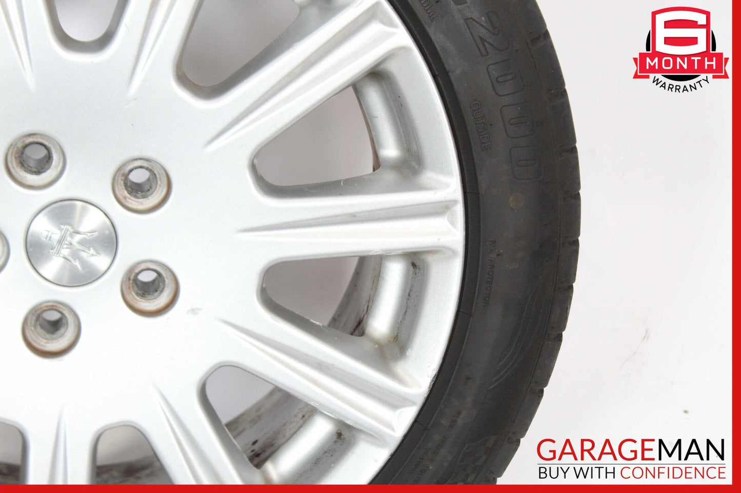 03-13 Maserati Quattroporte M139 8.5 x 18 18" Front Wheel Tire Rim OEM