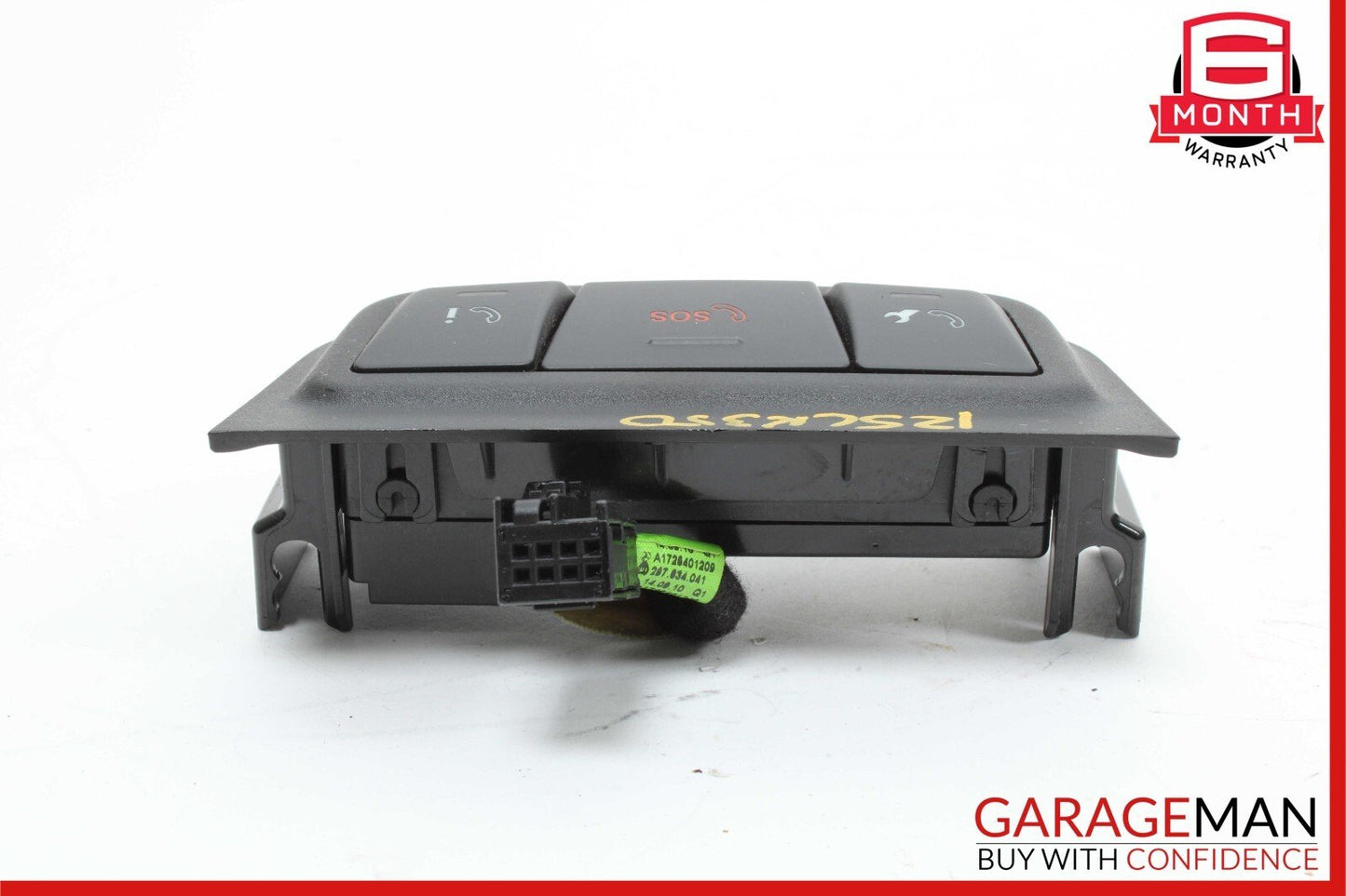 12-20 Mercedes R172 SLK250 SLK350 Overhead Emergency Panel Control Switch OEM