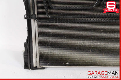 12-15 Mercedes W204 C250 Engine Motor Cooling Radiator A/C AC Condenser