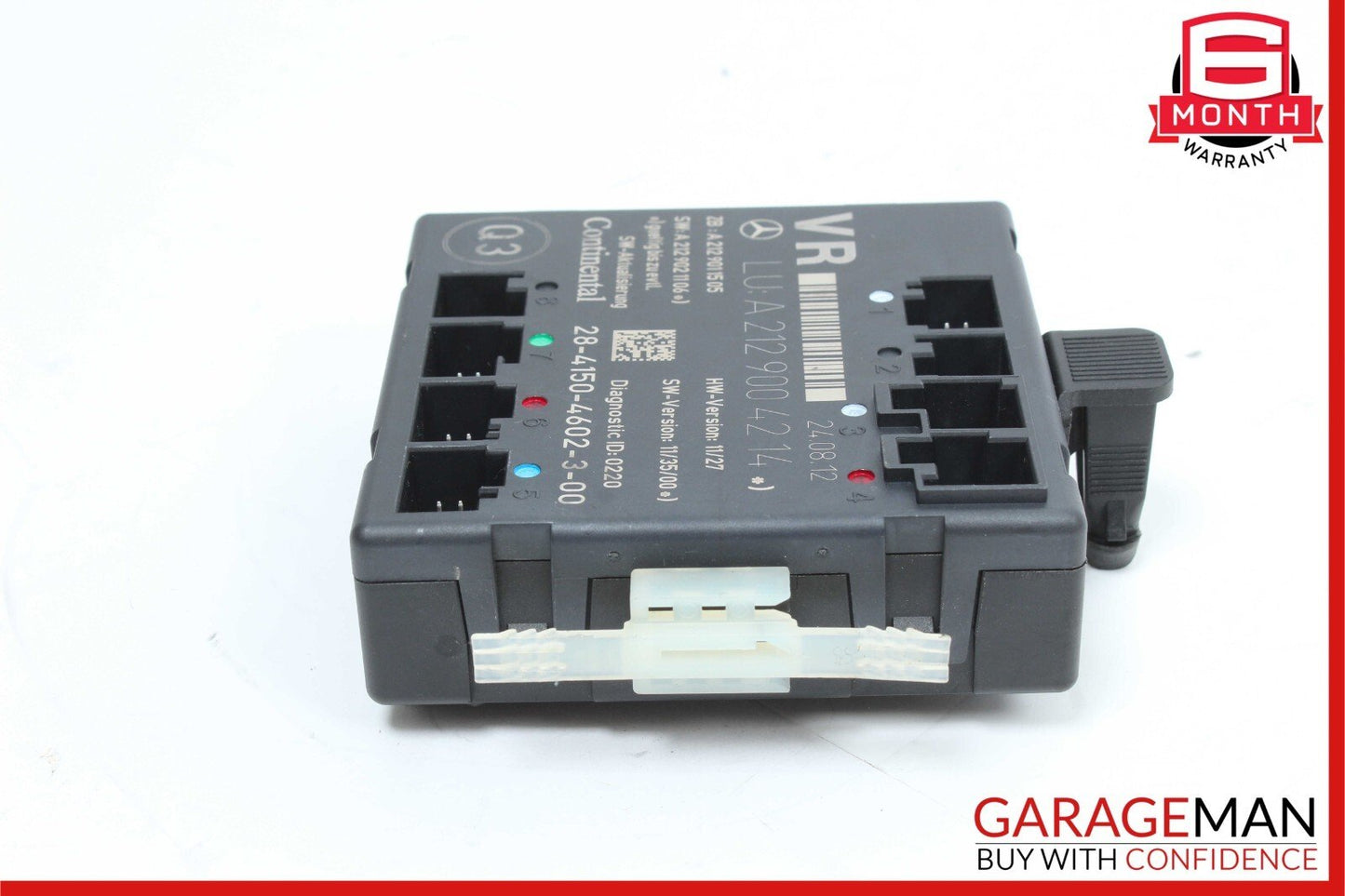 08-18 Mercedes W204 C250 Front Right Side Door Control Module 2129011505 OEM
