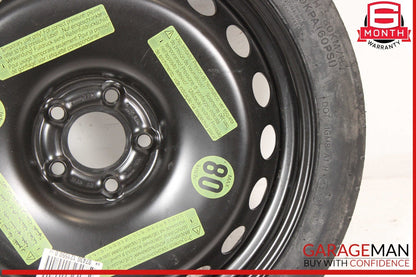 09-16 Audi S4 A4 B8 Spare Tire Wheel Rim  T125/70R19 8K0601027D OEM