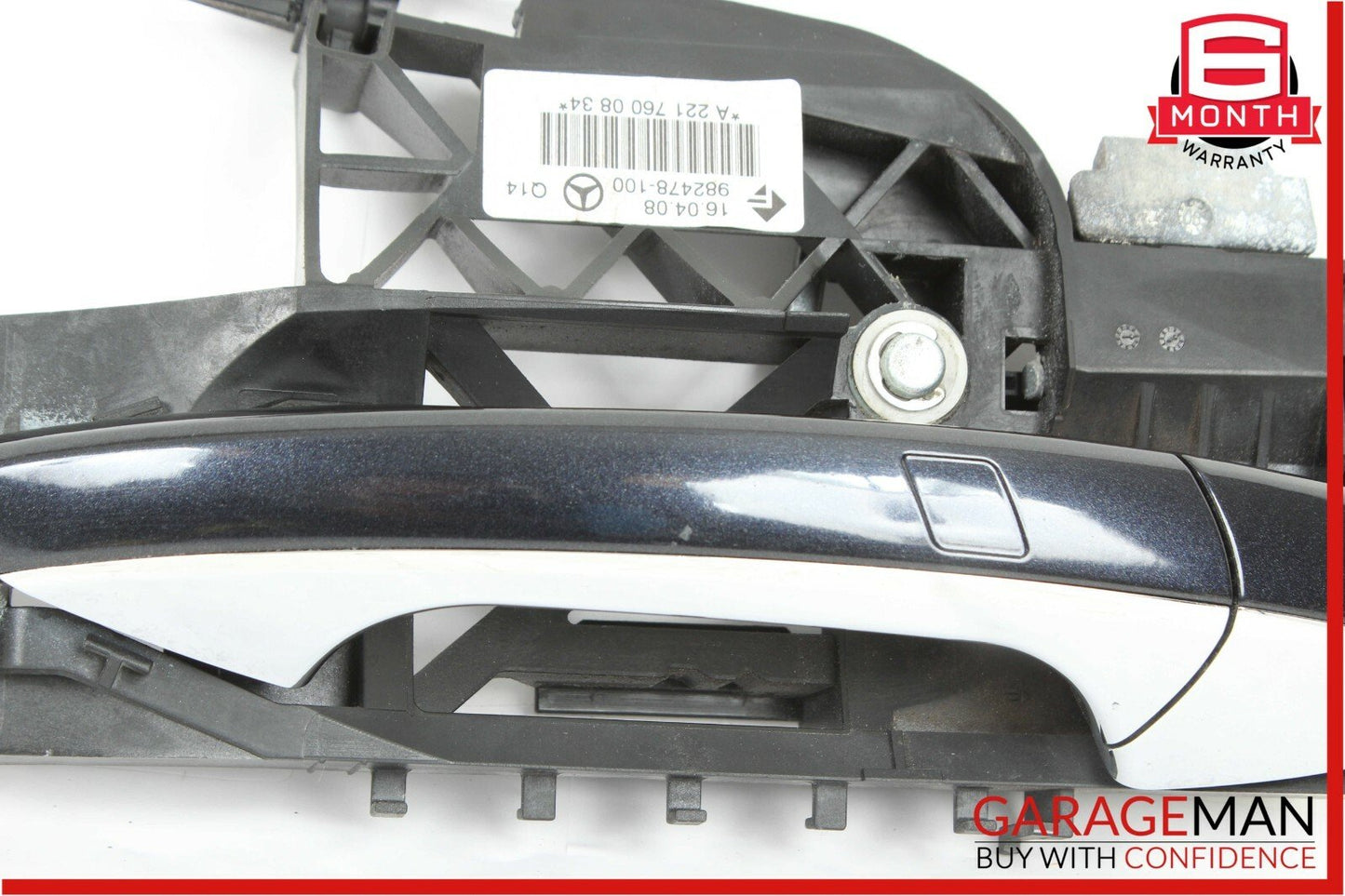 07-13 Mercedes W221 S550 Rear Right Exterior Door Handle Keyless Go Black