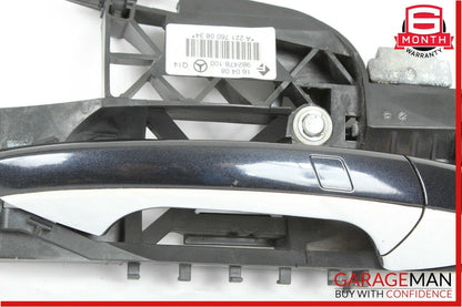 07-13 Mercedes W221 S550 Rear Right Exterior Door Handle Keyless Go Black