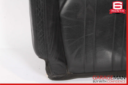 14-17 Maserati Ghibli M157 Front Left Side Lower Bottom Seat Cushion Cover Black