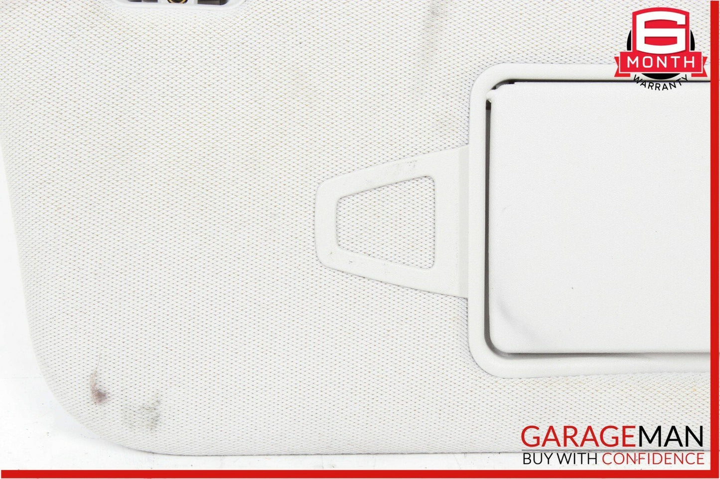 07-09 Mercedes W211 E350 Front Right Sunvisor Sun Visor Shade Cover Suede Grey