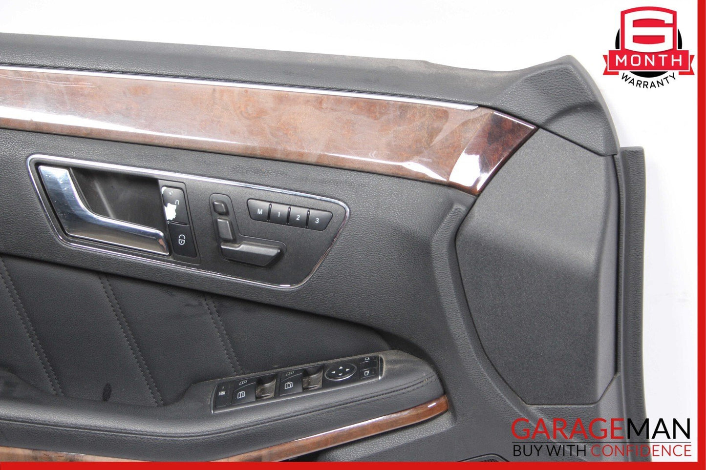 10-13 Mercedes W212 E350 E550 Front Left Interior Door Panel Cover Assembly OEM