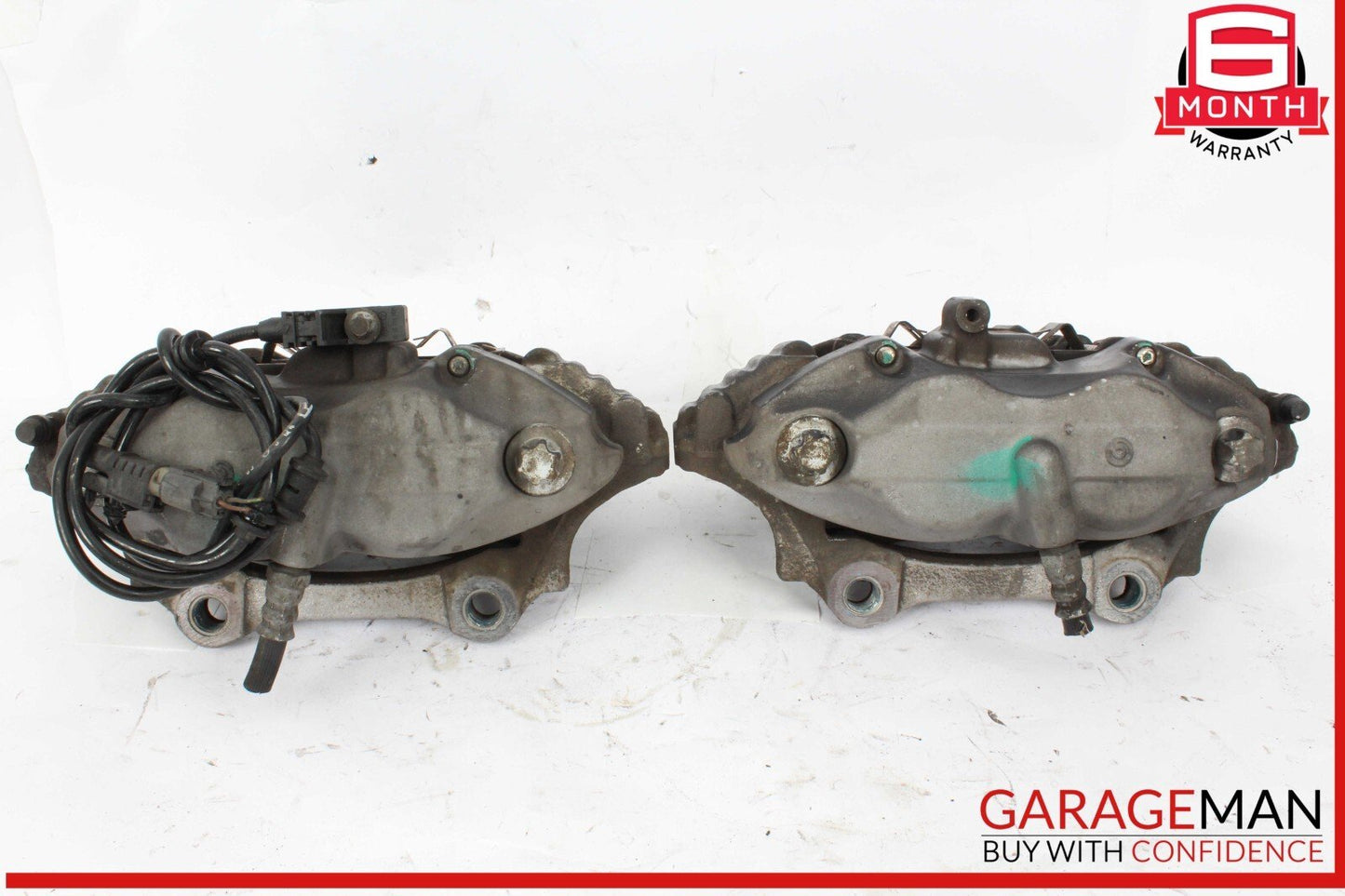 07-14 Mercedes W221 S400 Hybrid Front Right & Left Side Brake Calipers Set OEM