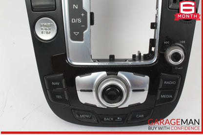 13-16 Audi A4 SQ5 Front Center Console Trim Panel w/ Switches 8T0919611L OEM