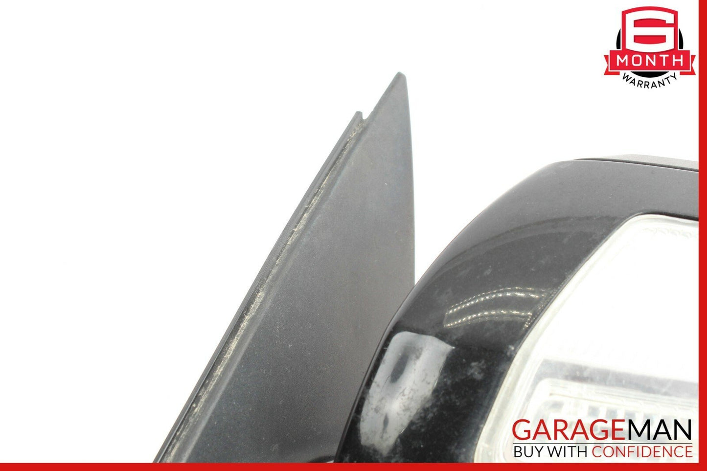08-09 Mercedes W204 C280 C63 AMG Front Left Side Mirror Rear View Door Black