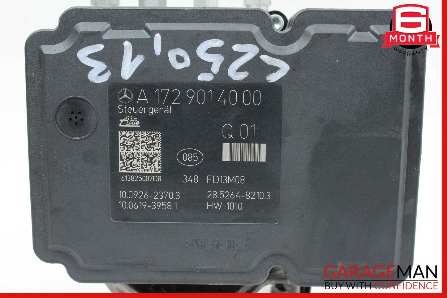 12-14 Mercedes W204 C250 ABS Anti Lock Pump Brake Module 1729014000 OEM