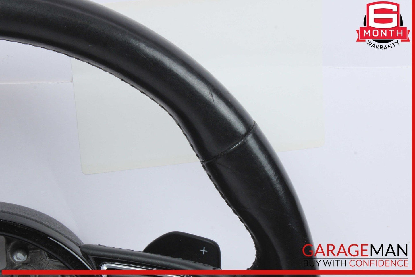 16-18 Audi A7 A6 Front Left Driver Side Steering Wheel Black 4G0419091BF OEM