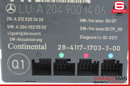 12-15 Mercedes W204 C350 Front Right Side Door Control Module Unit OEM