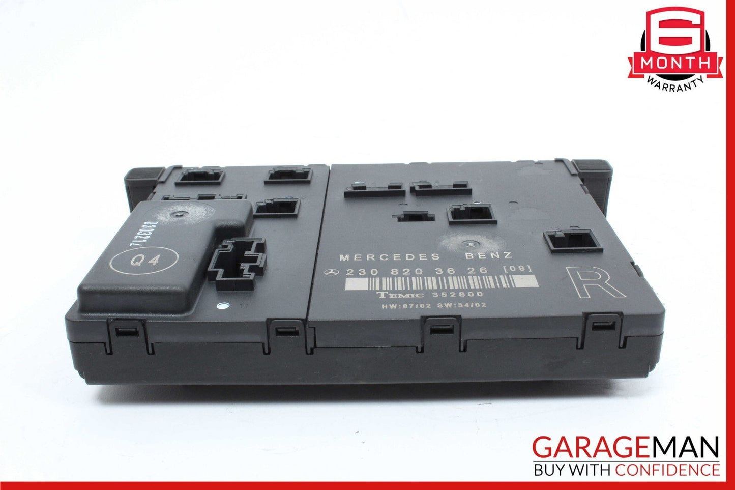 03-12 Mercedes R230 SL500 SL55 SL63 AMG Front Right Side Door Control Module