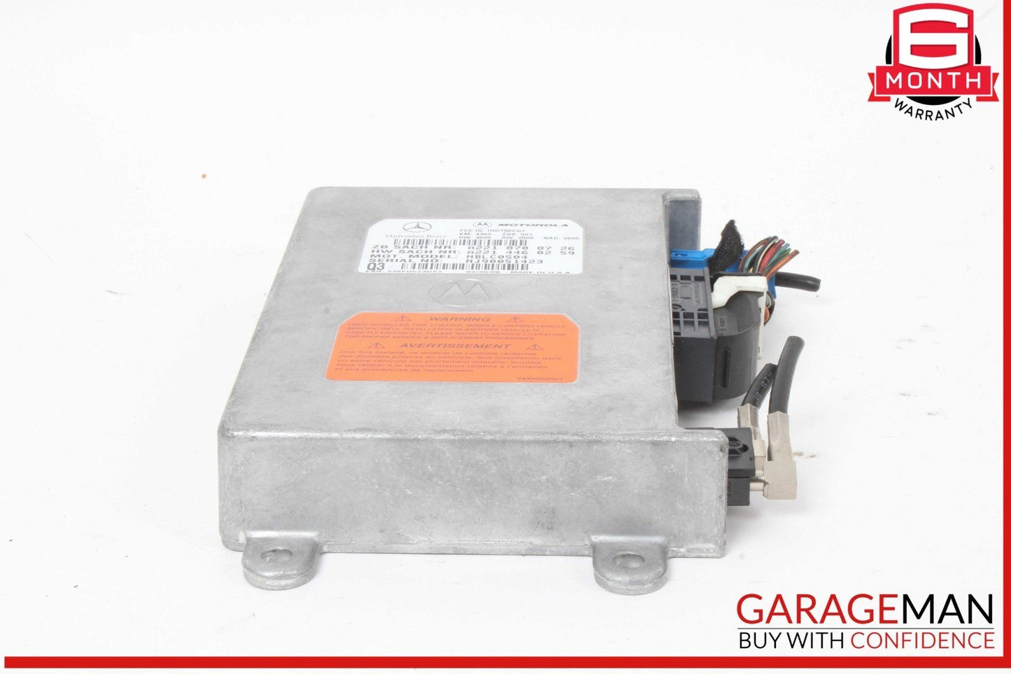 Mercedes X164 GL450 4MATIC Voice Communication Control Module 2218708726 OEM