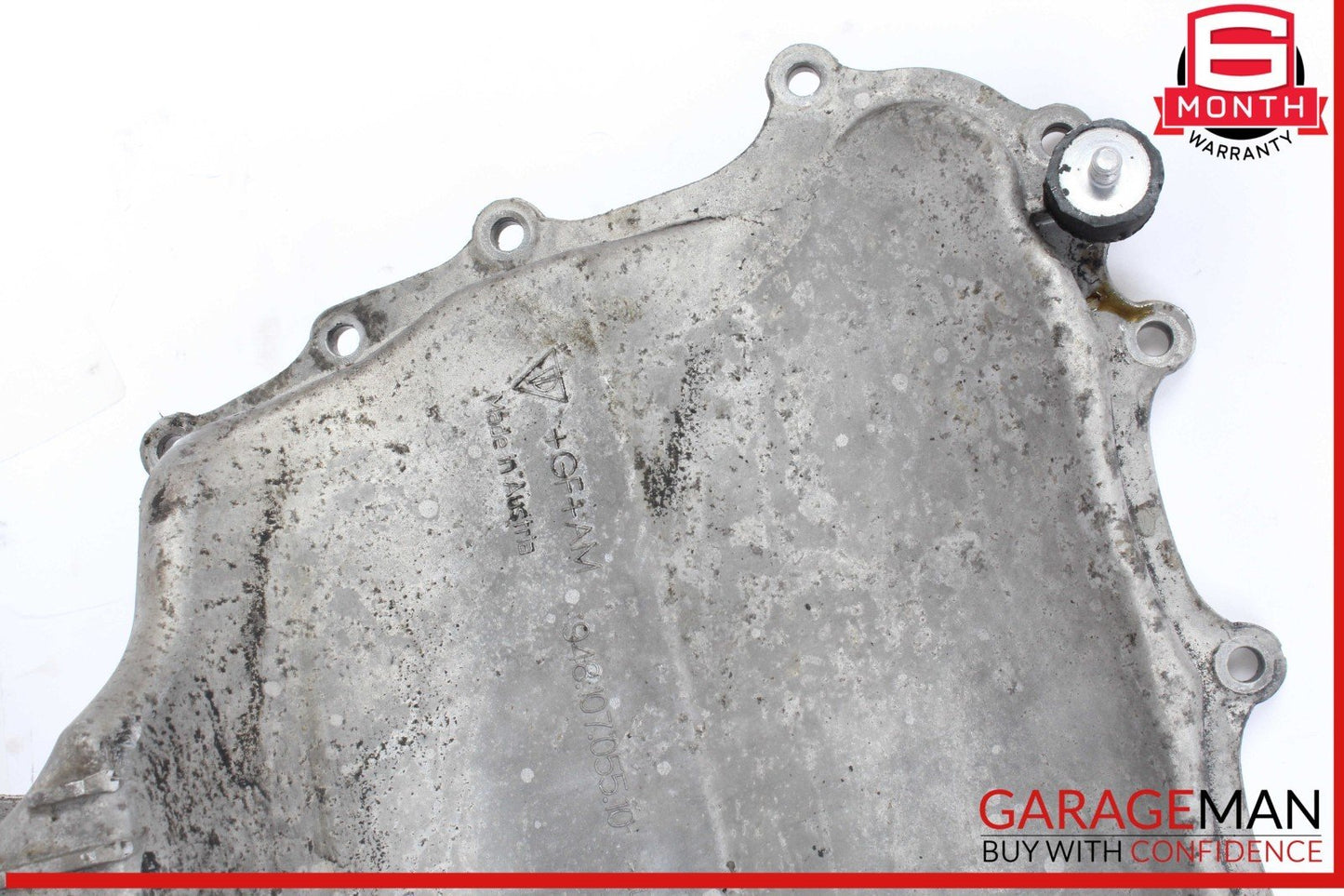 11-18 Porsche Cayenne 958 4.8L V8 Engine Lower Oil Pan 94810705510 OEM