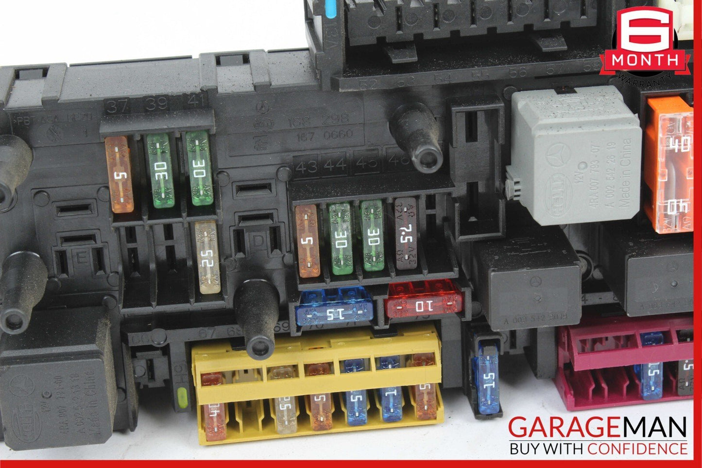 10-11 Mercedes W212 E350 E550 Rear SAM Module Fuse Box Relay 2129060605 OEM