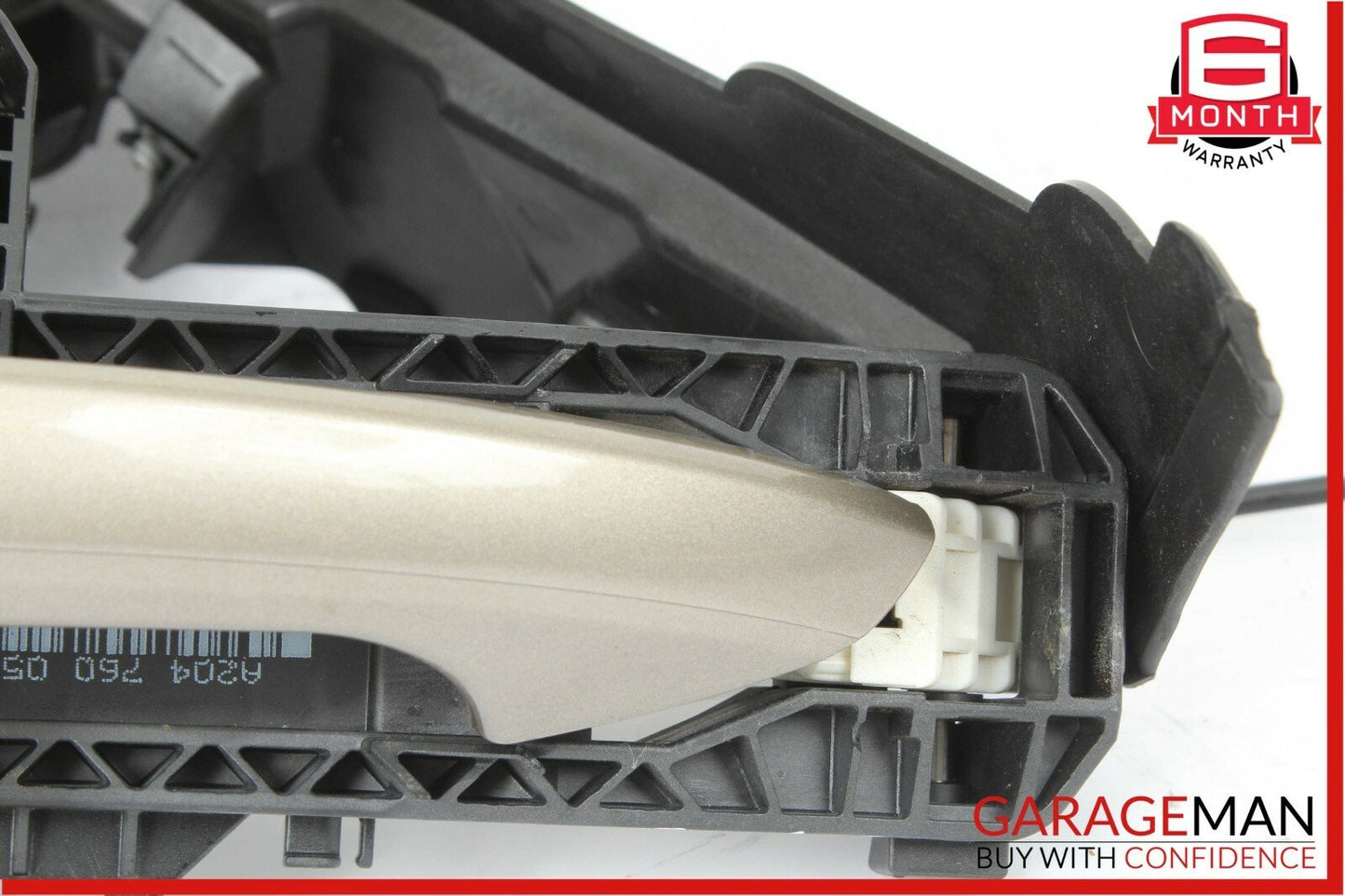08-11 Mercedes W204 C300 Front Left Exterior Door Handle w/ Door Actuator Beige