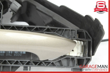 08-11 Mercedes W204 C300 Front Left Exterior Door Handle w/ Door Actuator Beige