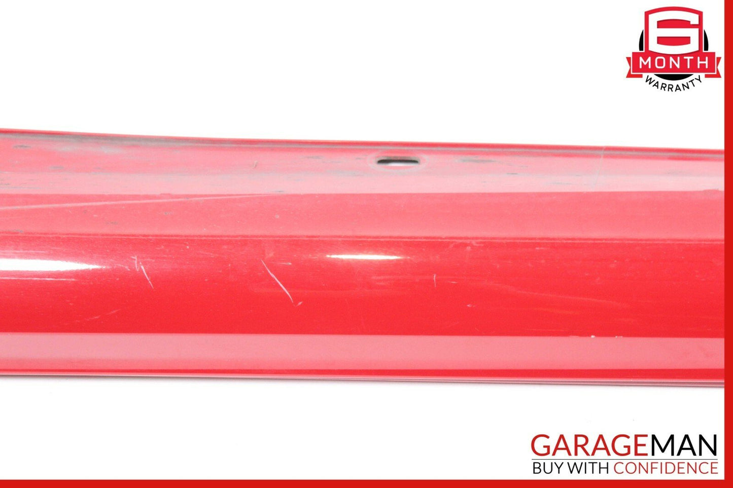 12-14 Mercedes W204 C250 Coupe Sport Right Side Rocker Skirt Moulding Panel Red